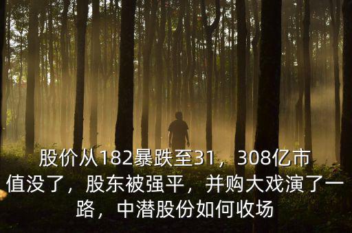 股價(jià)從182暴跌至31，308億市值沒了，股東被強(qiáng)平，并購(gòu)大戲演了一路，中潛股份如何收?qǐng)? class=