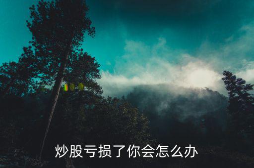 炒股虧損了你會(huì)怎么辦