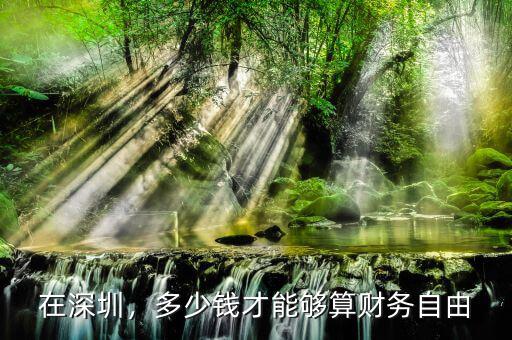 多少錢(qián)算是財(cái)務(wù)自由,在長(zhǎng)沙多少錢(qián)算財(cái)務(wù)自由