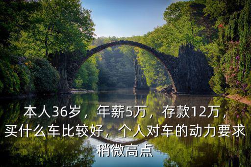 本人36歲，年薪5萬，存款12萬，買什么車比較好，個(gè)人對車的動(dòng)力要求稍微高點(diǎn)