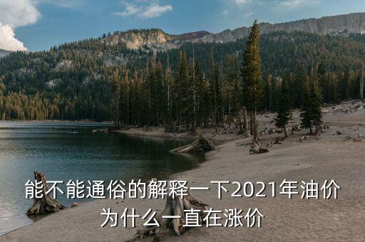 能不能通俗的解釋一下2021年油價(jià)為什么一直在漲價(jià)