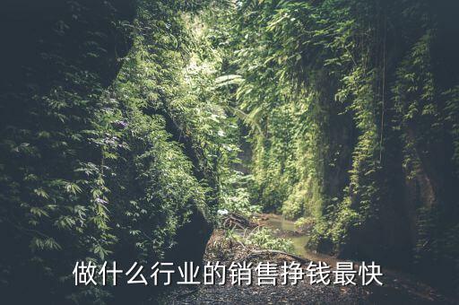 做什么樣的銷售公司賺錢,你覺(jué)得跑什么業(yè)務(wù)比較賺錢呢