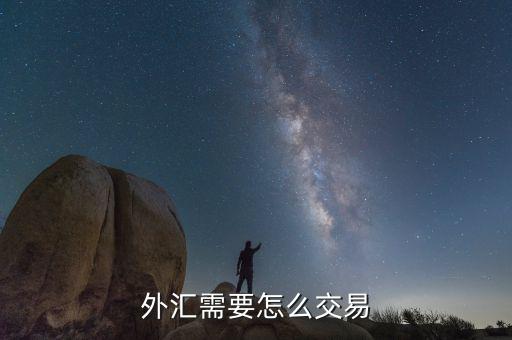 怎么買(mǎi)外匯交易,外匯需要怎么交易