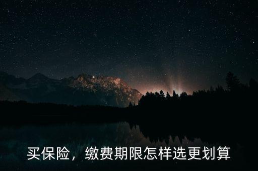 保險(xiǎn)怎么交劃算,保費(fèi)怎樣交更劃算