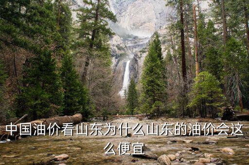 中國油價看山東為什么山東的油價會這么便宜