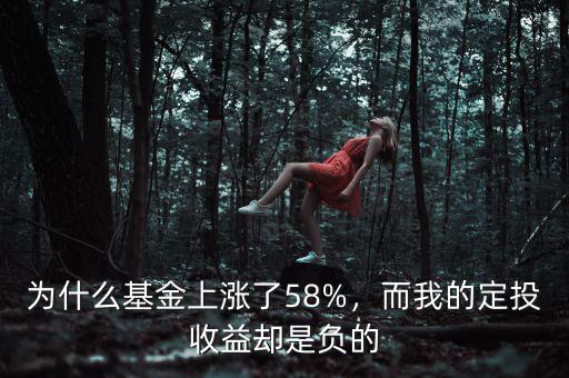 為什么基金上漲了58%，而我的定投收益卻是負(fù)的