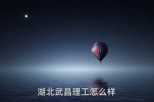 湖北武昌理工怎么樣