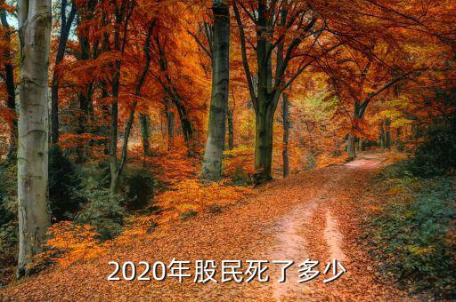 股民都是怎么死的,2020年股民死了多少