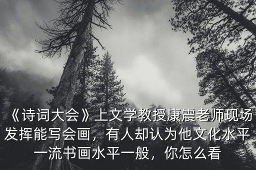 陳詩一教授水平怎么樣,加v作者類似教授