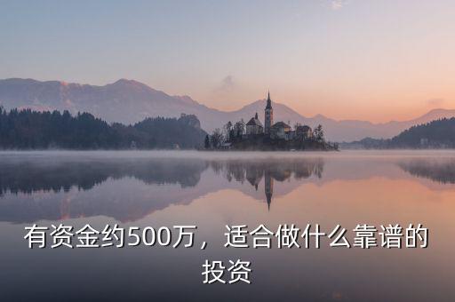 有資金約500萬，適合做什么靠譜的投資