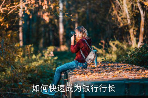 當(dāng)銀行行長(zhǎng)需要什么,如何快速成為銀行行長(zhǎng)