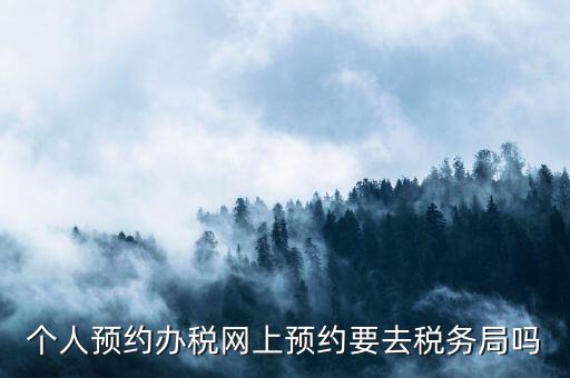 什么是稅務(wù)預(yù)約服務(wù)，個(gè)人預(yù)約辦稅網(wǎng)上預(yù)約要去稅務(wù)局嗎