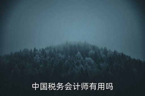 注冊(cè)稅務(wù)師有什么用，注冊(cè)稅務(wù)師能干什么待遇怎么樣