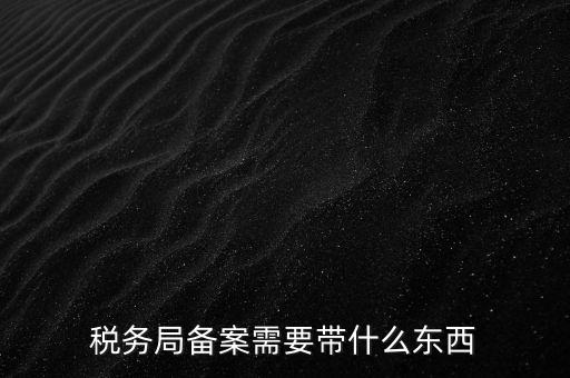 第一次去地稅備案帶什么資料，請問一下辦理地稅備案需要拿什么資料