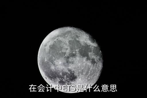 稅務(wù)ets是什么意思，在會計中ETS是什么意思