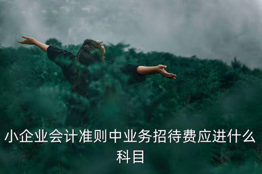 小企業(yè)發(fā)生的業(yè)務(wù)招待費(fèi)通過(guò)什么科目核算，業(yè)務(wù)招待費(fèi)屬于什么會(huì)計(jì)科目