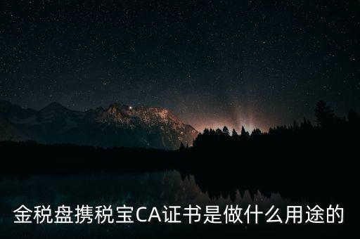 企業(yè)ca證書有什么用，財(cái)悠悠CA數(shù)字證書有什么作用對(duì)于企業(yè)可以起到什么作用