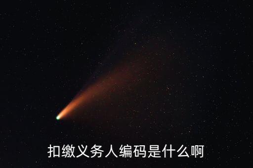 江西扣繳義務人編碼是什么，扣繳義務人編碼是什么號它和納稅人識別號是一個號嗎