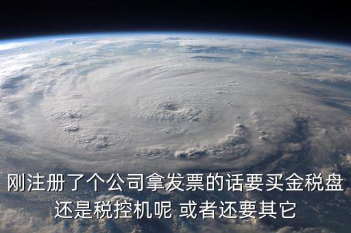 剛注冊(cè)了個(gè)公司拿發(fā)票的話要買金稅盤還是稅控機(jī)呢 或者還要其它