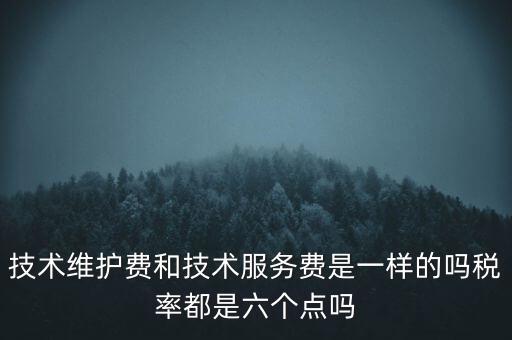 技術(shù)維戶(hù)費(fèi)交什么稅，維修費(fèi)交什么稅