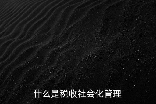 什么是稅收管理，我國(guó)稅收管理體制是什么