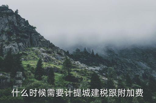 什么時(shí)候需要交附加稅，燃油附加稅什么時(shí)候會(huì)收取