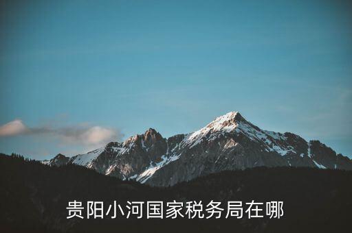 貴陽小河國家稅務(wù)局在哪