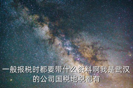 武漢國(guó)稅年報(bào)是什么，武漢市地稅國(guó)稅報(bào)稅截至日期分別是什么時(shí)候