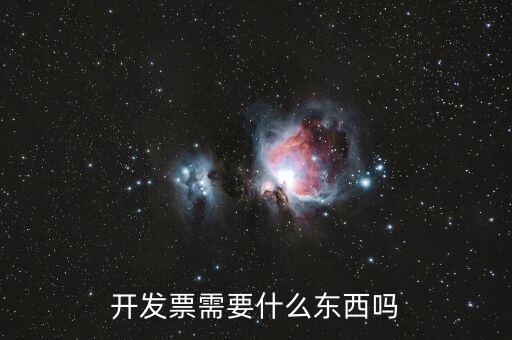 個(gè)人發(fā)票需要有什么，開(kāi)發(fā)票需要什么東西嗎