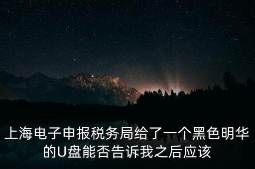 如何安裝上海網(wǎng)上電子申報系統(tǒng)，上海網(wǎng)上報稅u盾如何安裝