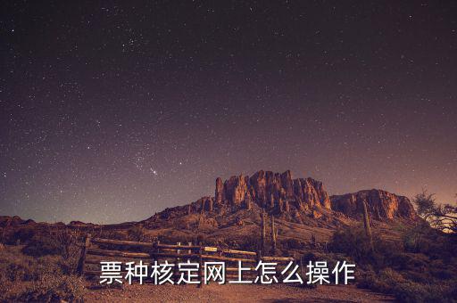 深圳如何票種核定，票種核定網(wǎng)上怎么操作