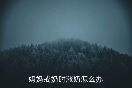 價(jià)奶時(shí)脹奶怎么辦,寶寶吸不到奶媽媽可借助吸奶器給他續(xù)奶