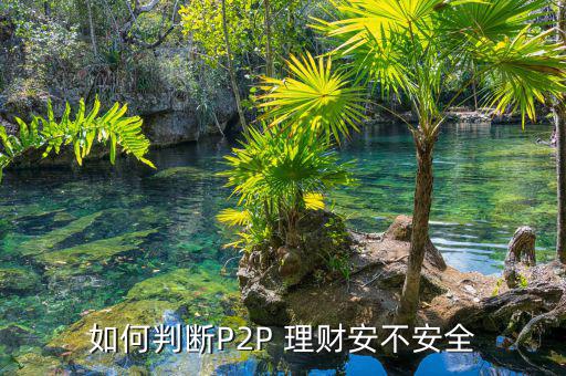 如何判斷P2P 理財安不安全