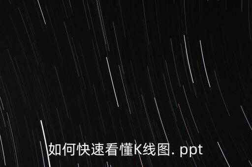 如何快速看懂K線圖. ppt