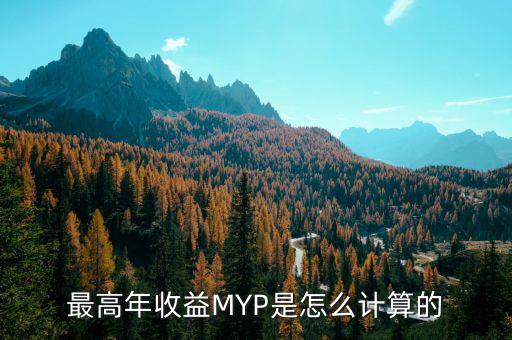 最高年收益MYP是怎么計(jì)算的