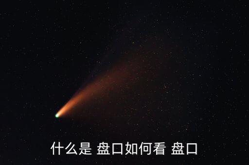 什么是 盤口如何看 盤口