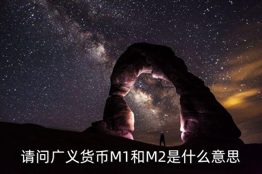 請問廣義貨幣M1和M2是什么意思