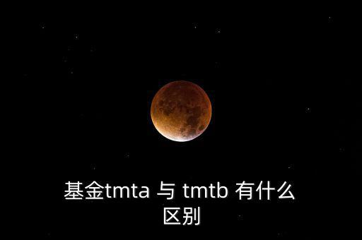 基金tmta 與 tmtb 有什么區(qū)別