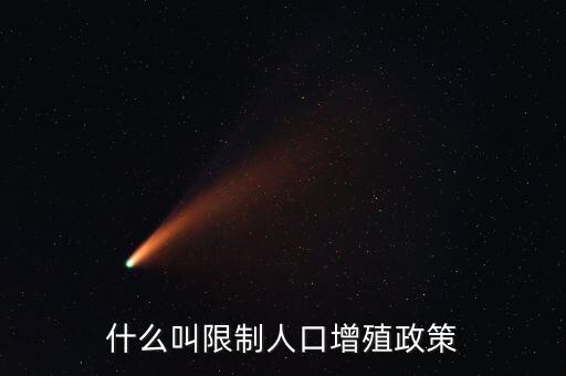 什么是人口政策，我國制定的有關人口的基本國策是什么