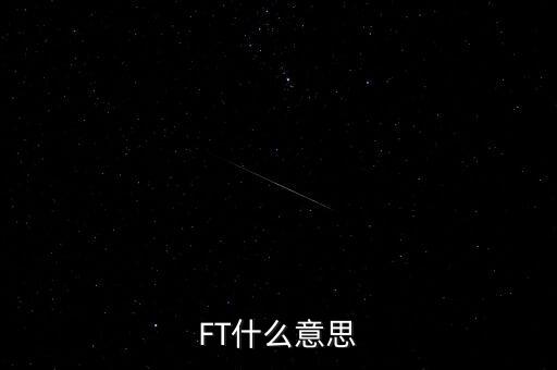 FT什么意思