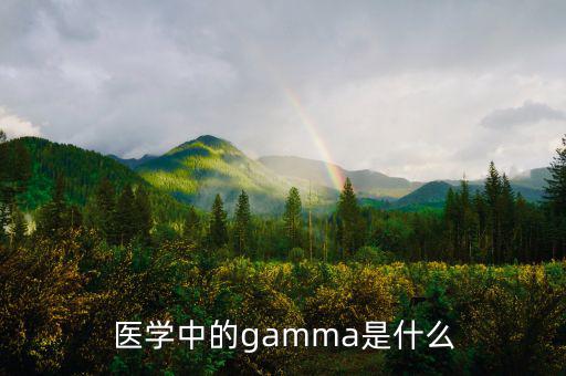 gamma值是什么，醫(yī)學(xué)中的gamma是什么