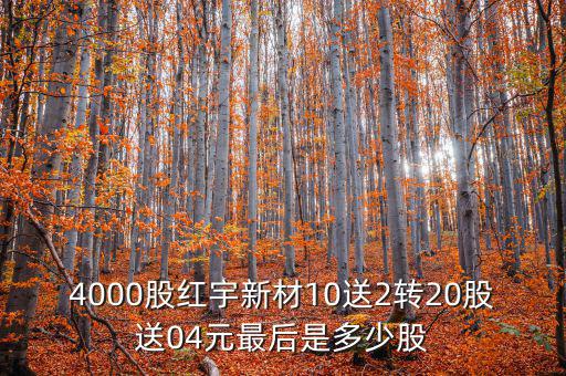 紅宇新材為什么從40塊到12塊，雙塔股票為什么由40元跌到12元