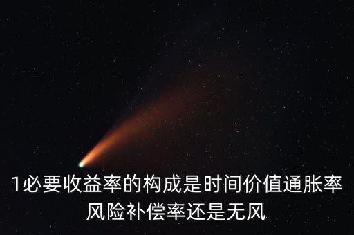 普通股的必要收益率是由什么組成，計算股票價格中的必要收益率是什么東西