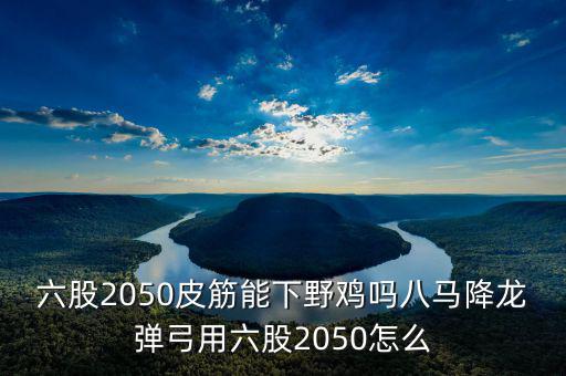 2050四股能下什么貨，2050四股到底配多大的鋼O合適