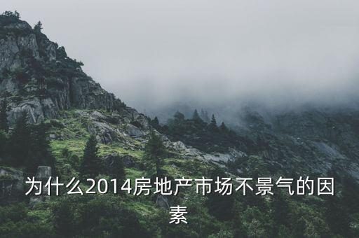 為什么2014房地產市場不景氣的因素