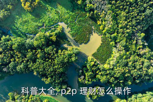 科普大全, p2p 理財(cái)怎么操作