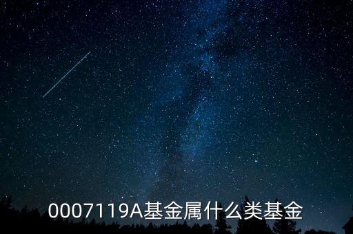 000974基金屬什么風(fēng)格，0007119A基金屬什么類基金