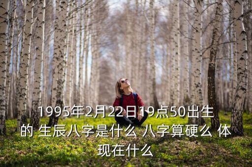 1995年2月22日19點50出生的 生辰八字是什么 八字算硬么 體現(xiàn)在什么