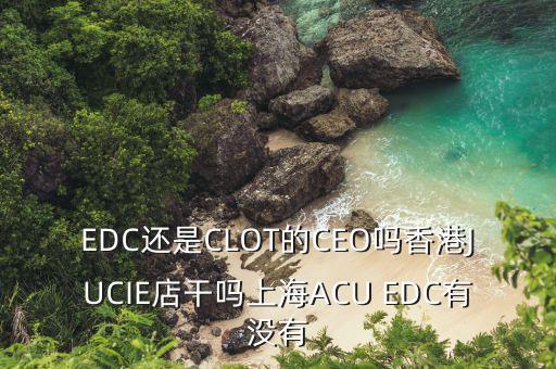 揚杰電子董事長梁勤以前干什么的，EDC還是CLOT的CEO嗎香港JUCIE店干嗎上海ACU EDC有沒有