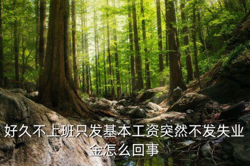 好久不上班只發(fā)基本工資突然不發(fā)失業(yè)金怎么回事